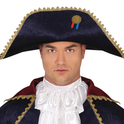 Piratkostume blå rød mænd