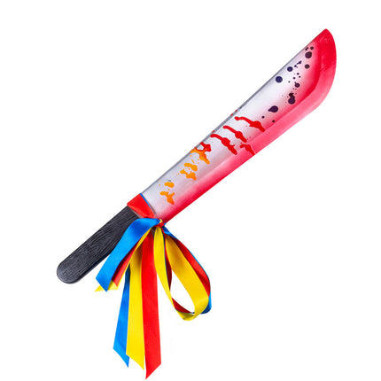 Halloween machete klovn 53 cm