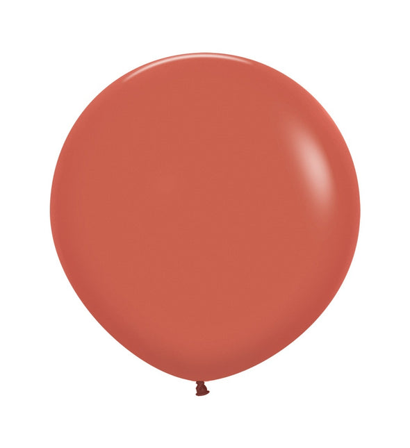 Ballonnen Terracotta 61cm 10st
