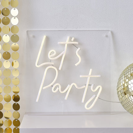 Party Led-lampe 29,5 cm