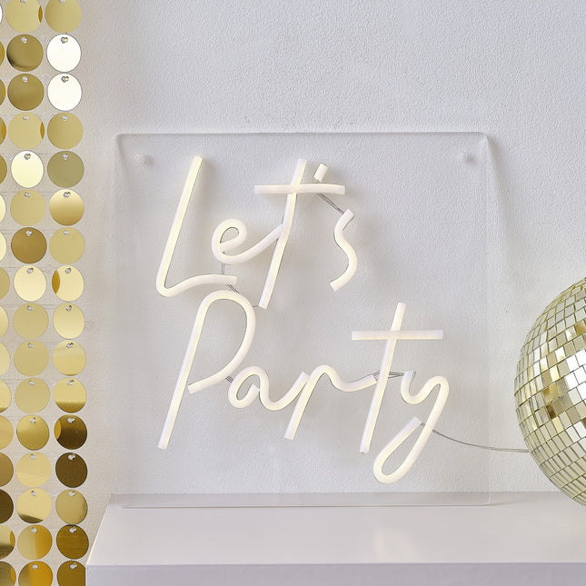 Party Led-lampe 29,5 cm