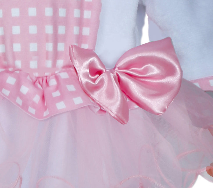 Lamme-kostume til småbørn, pige