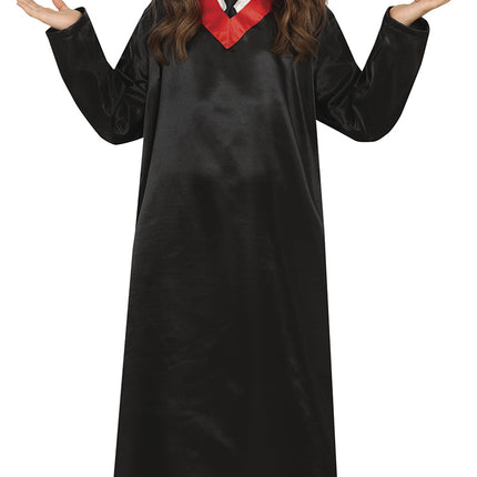 Afslutningskjole Sort Blå Barn