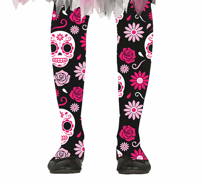 Dia De Los Muertos Legging Meisje