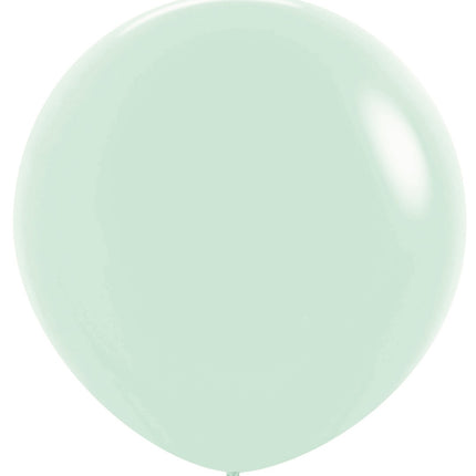 Balloner Pastel Matte Green 91cm 2stk