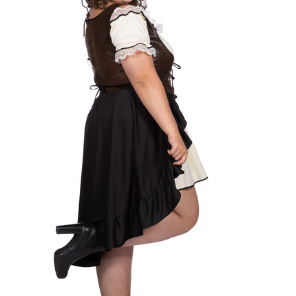 Cowgirl-kjole til damer med korset