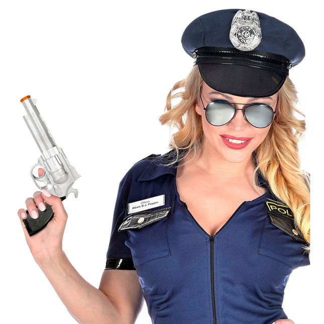 Cowboy falsk pistol 18 cm