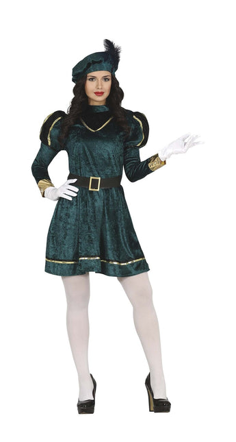 Pietenpak-kjole grøn