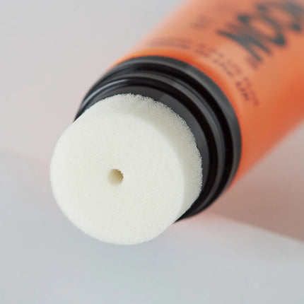 Moon Glow Neon UV Face Paint med svampapplikator Intense Red 75ml