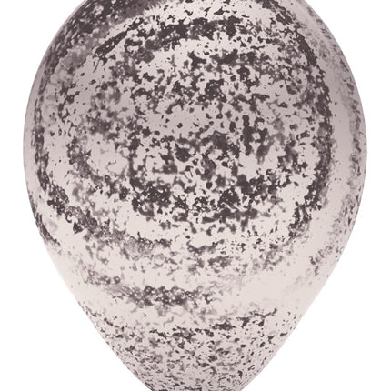 Balloner Graffiti Sort Krystalklar 30cm 25stk