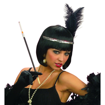 Sort cigaretholder 30 cm