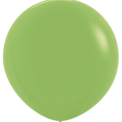Balloner limegrønne 91 cm 10 stk