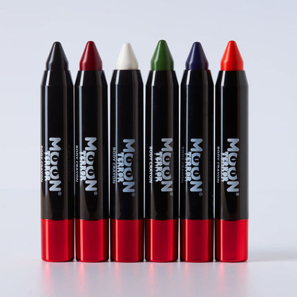 Moon Terror Halloween Body Crayons Blodrød 3,2 g