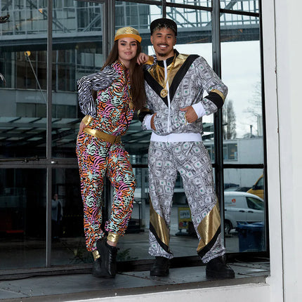 Farvet træningsdragt Faulty Ladies Animal Print