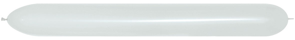 Modelleringsballoner Hvid 15cm 152cm 20stk