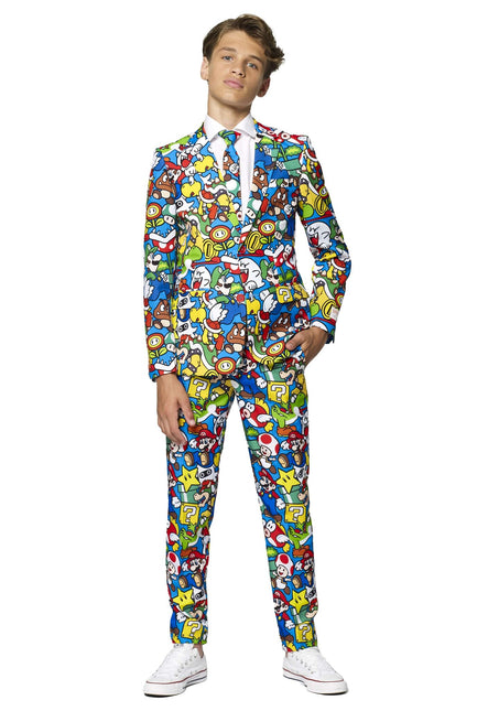 Super Mario Suit Boy Teen <tc>OppoSuits</tc>