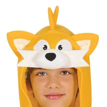 Rævekostume gul dreng