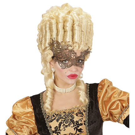 Gylden øjenmaske Lace