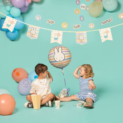 Miffy-ballonfolie 45 cm