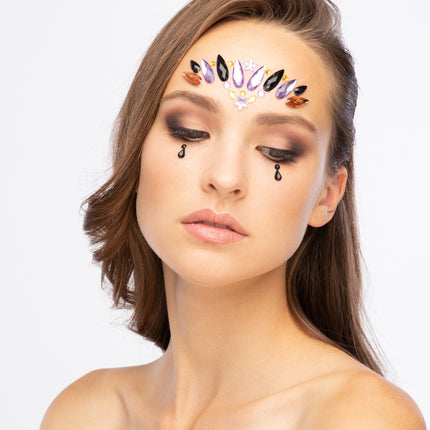 Moon Terror Halloween Ansigtssmykker Evil Queen