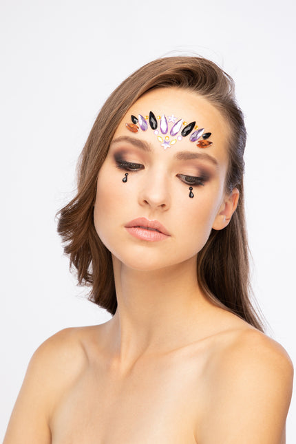 Moon Terror Halloween Ansigtssmykker Evil Queen