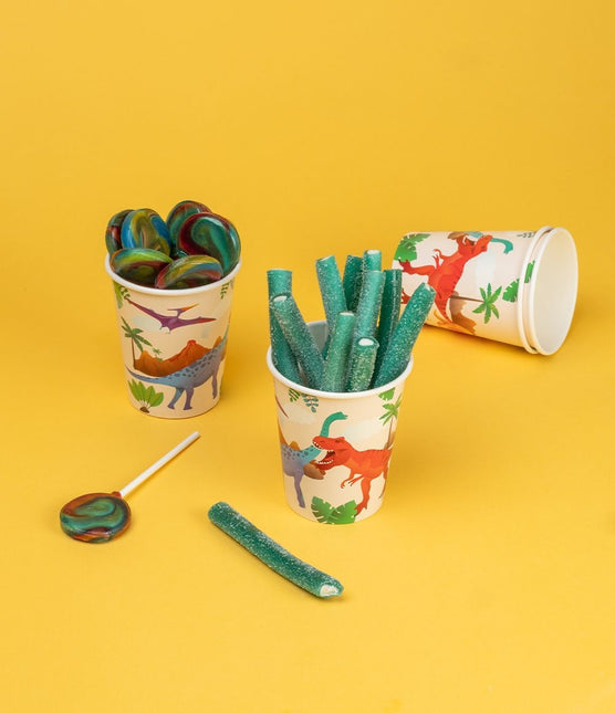 Dino-kopper 9 cm, 8 stk