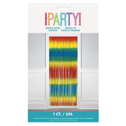 Regnbue-dørforhæng 2m