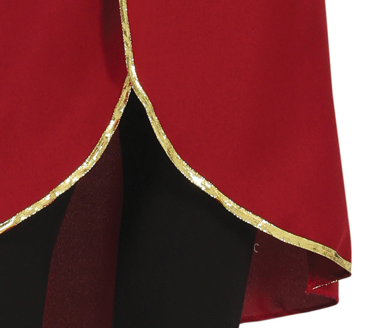 Piratkostume Bordeauxrød til damer