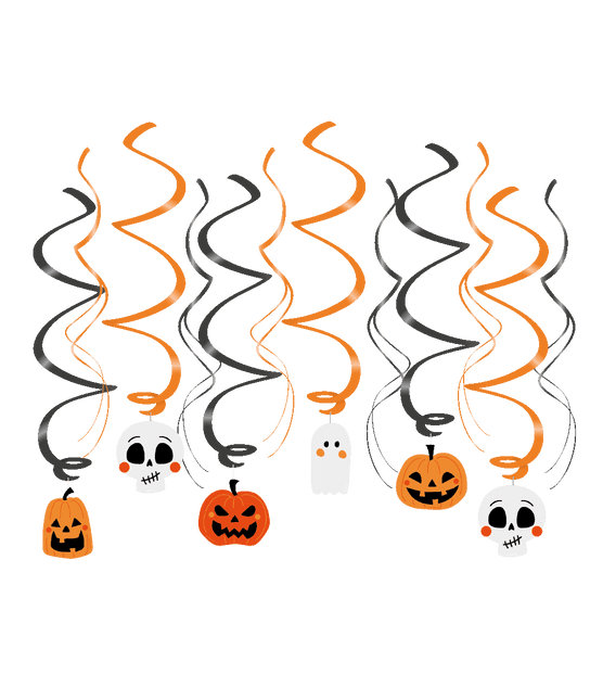 Halloween Hangspiralen 70cm