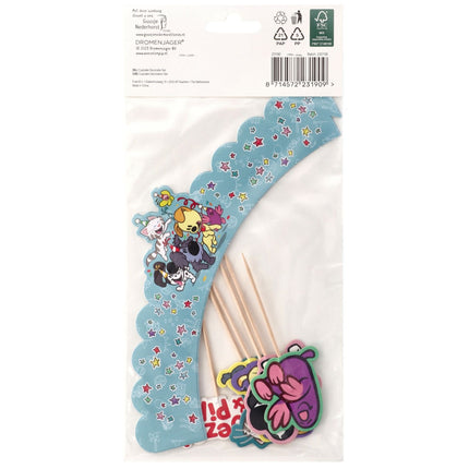 Woezel En Pip Cupcake Toppers 6 stk
