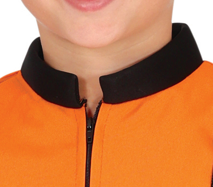 Astronautdragt orange barn