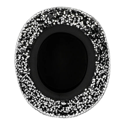 Pailletter til sølvhat