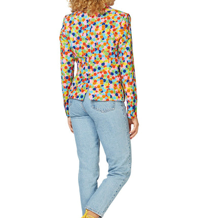 Party Confetti Blazer til damer <tc>OppoSuits</tc>