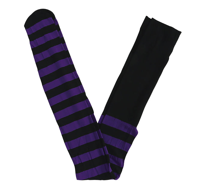 Lilla strømpebukser med striber