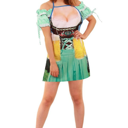 Oktoberfest Dirndl Forklæde Kvinde