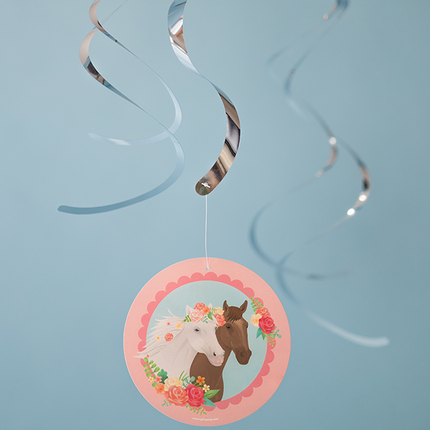 Hest hængende dekoration