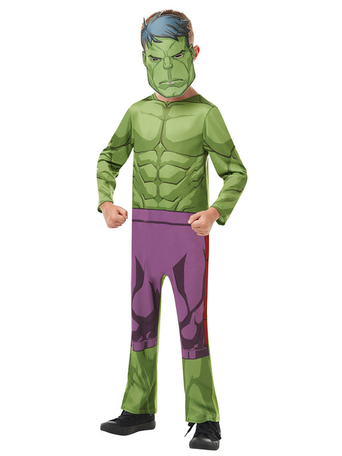 Avengers-kostume Hulk barn