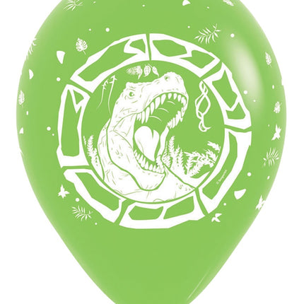 Balloner Dinosaur T Rex Mix 30cm 25stk