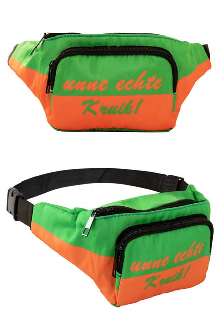 Hoftetaske Grøn Orange