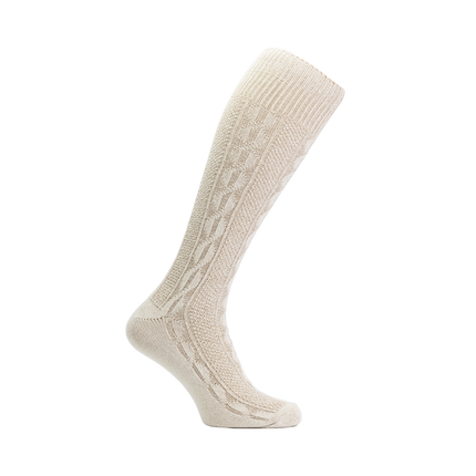 Oktoberfest-strømper hvide lange