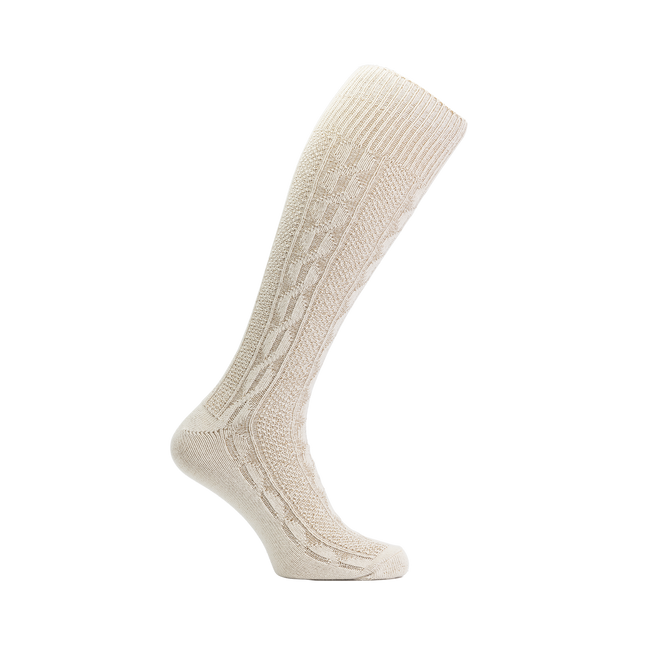 Oktoberfest-strømper hvide lange