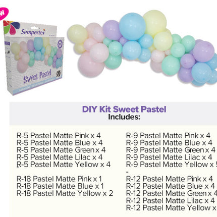Balloner DIY Balloon Kit Sweet Pastel