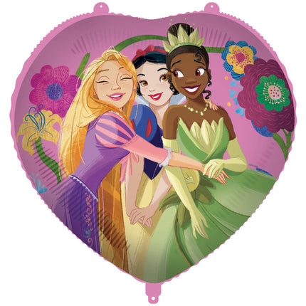 Disney Princesses Helium Balloon Heart Empty 46 cm