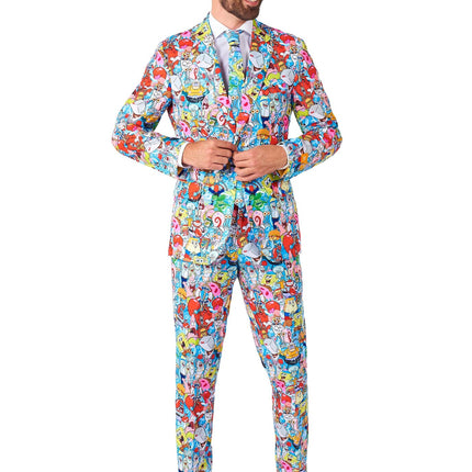 SpongeBob Frenzy Suit Men <tc>OppoSuits</tc>
