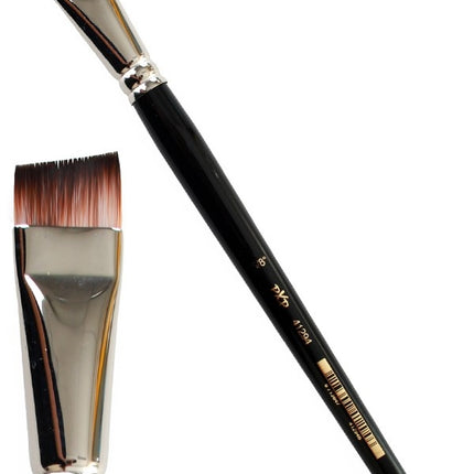 PXP Schmink Brush Korthåret Vinklet Størrelse 5/8"