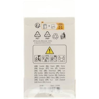 Stearinlys Colourblock Figur 60