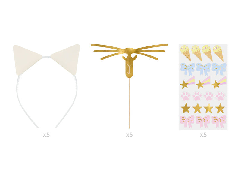 Kat Accessoireset 5 delig
