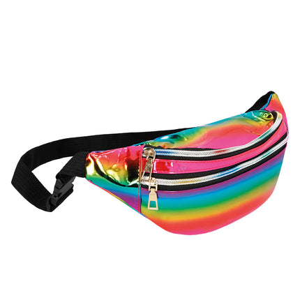 Rainbow Hip Bag Holographic
