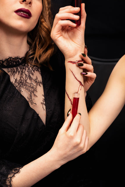 Halloween falske tatoveringer sår 13stk