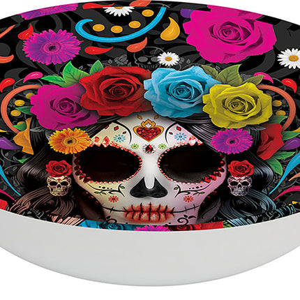 Halloween-skål med kranium 32 cm